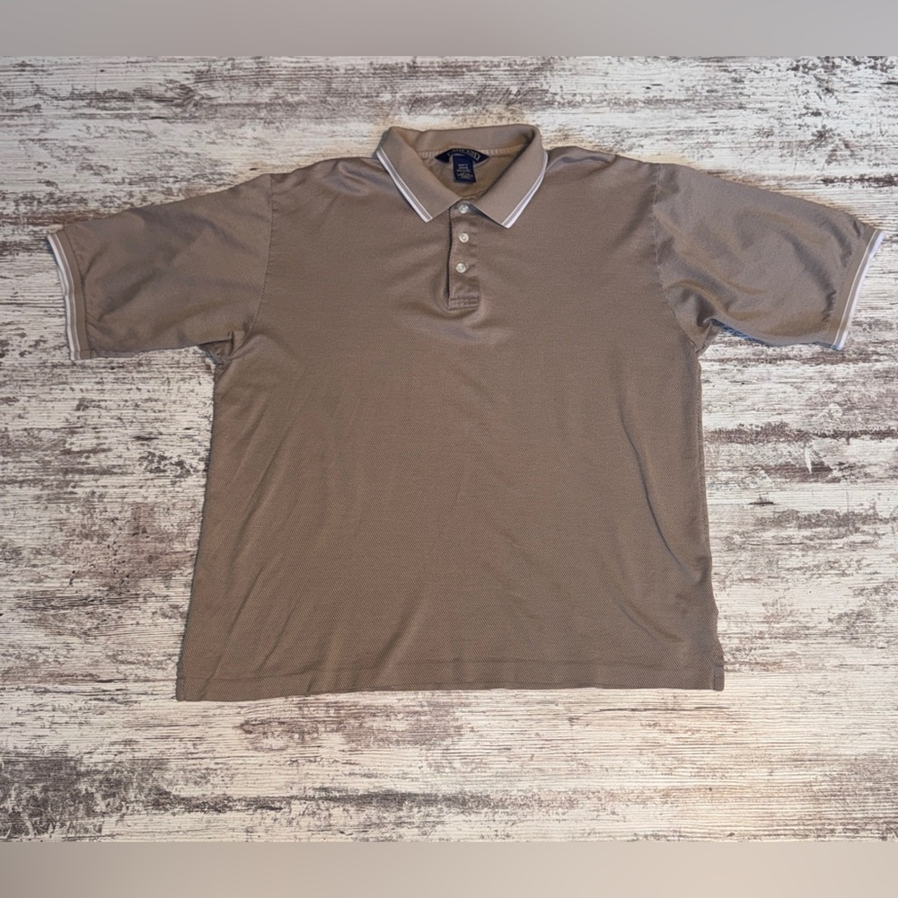 Lands' End Brown Polo Shirt‎
